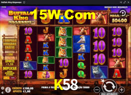 K58: Jogos de Caça-Níqueis-Altas Recompensas, Roleta-Velocidade, Blackjack-Desafios Máximos